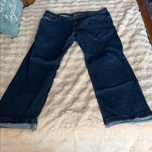 Prana Dark Blue Relaxed Men's Jeans